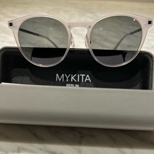 Mykita Keelut Sunglasses Frosted White